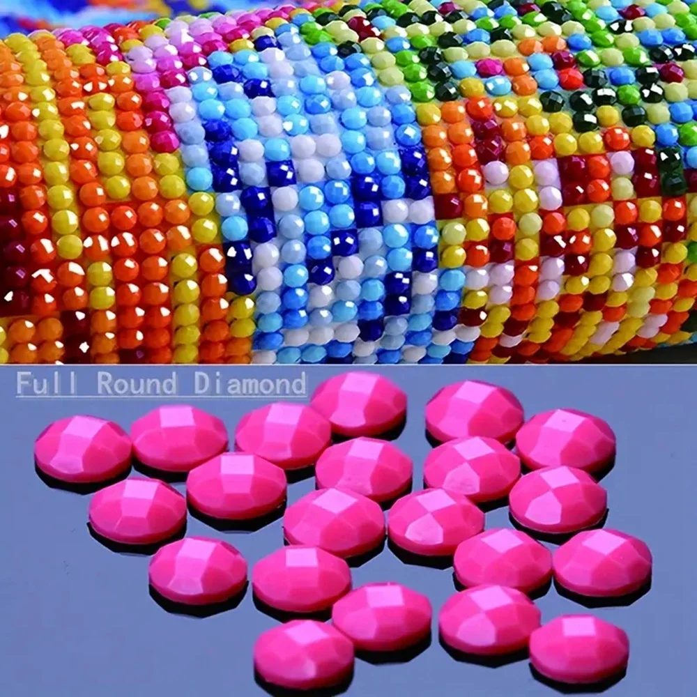 Frameless,5D DIY Diamond Paint - Resin Art For Beginner recension och pris