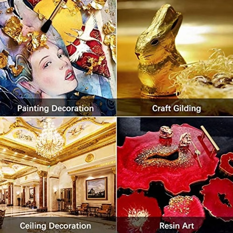 100pcs Imitation Gold Sliver C - Resin Art For Anniversary Gift recension och pris