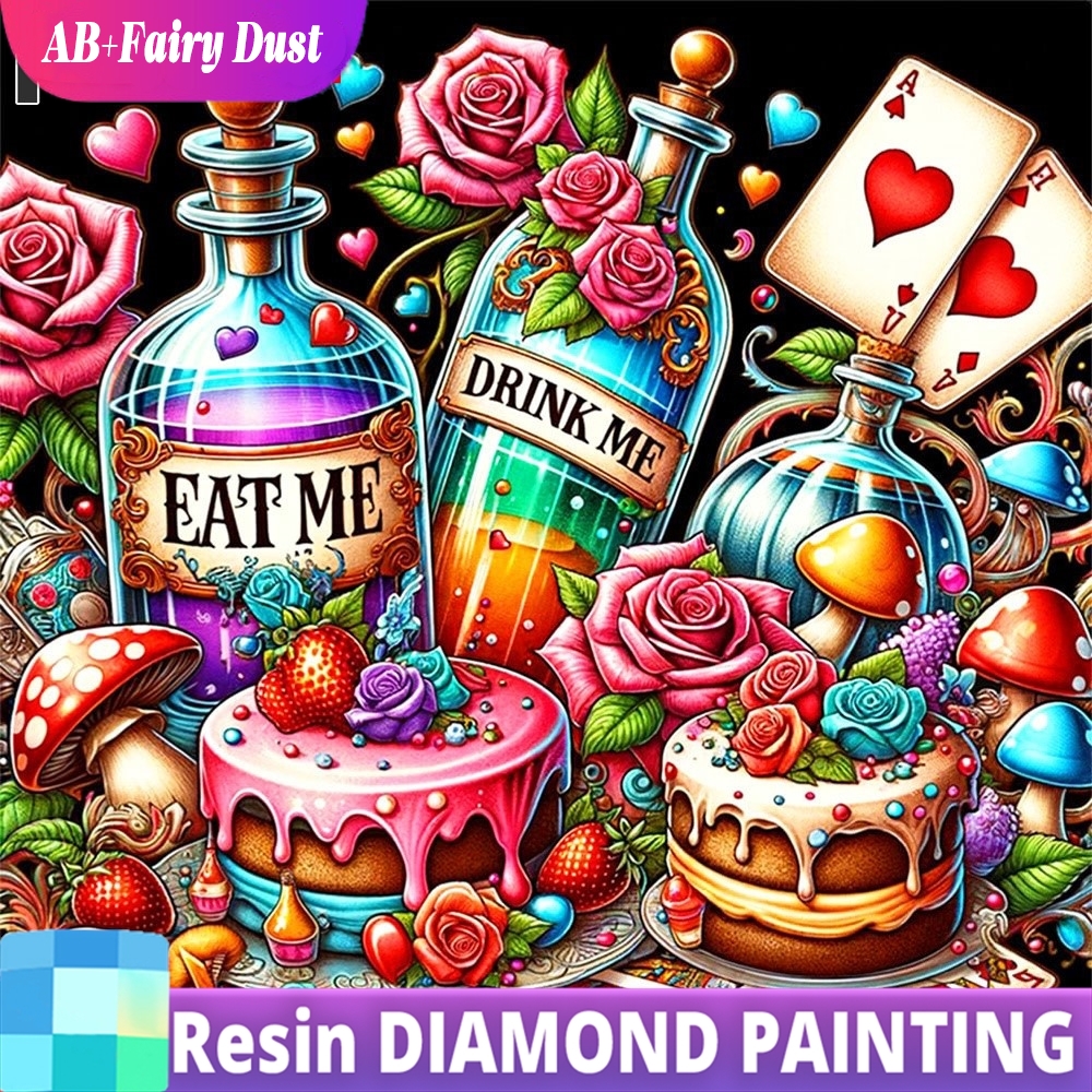 Resin Fairy Dust AB Diamond Pa - Resin Art For Rose recension och pris