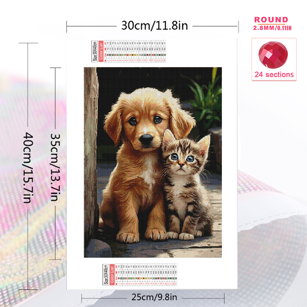 Momoart Diamond Embroidery Dog - Resin Art For Beginner recension och pris