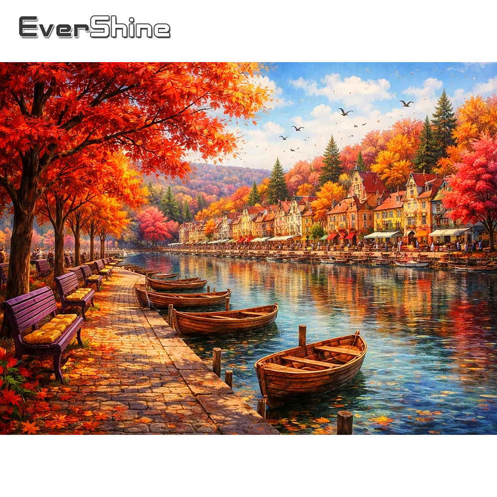 Evershine Diamond Mosaic House - Resin Art For Beginner recension och pris