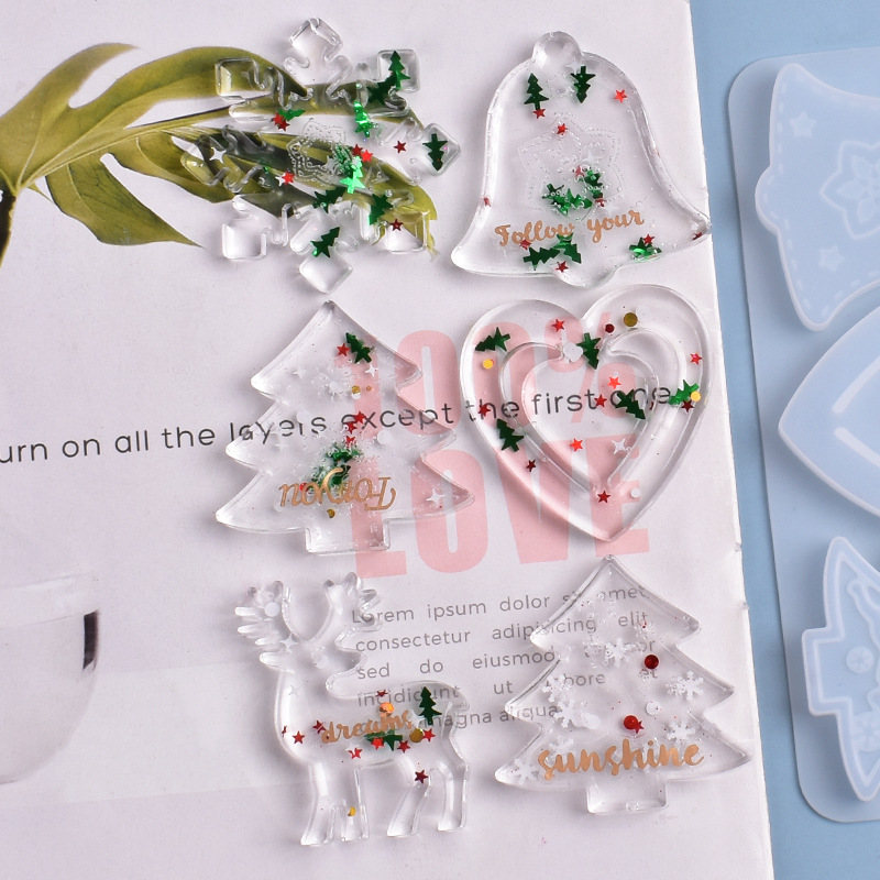 Christmas Mold DIY Resin Cryst - Resin Art Kit For Beginners recension och pris